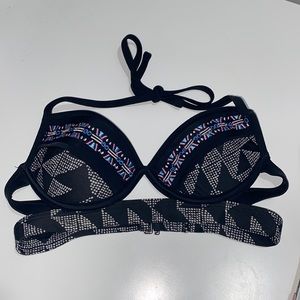 push-up swim top (kohls)